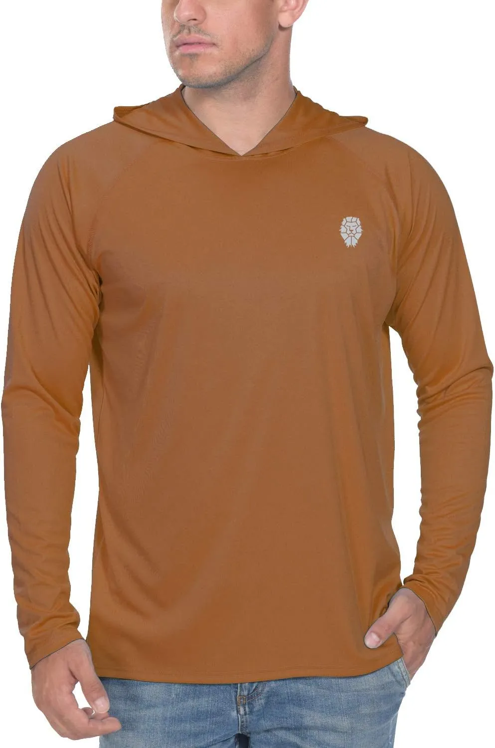 Fishing Shirts for Men Long Sleeve - Sun Protection SPF 50  UV Tshirt Hoodies