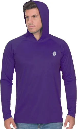 Fishing Shirts for Men Long Sleeve - Sun Protection SPF 50  UV Tshirt Hoodies