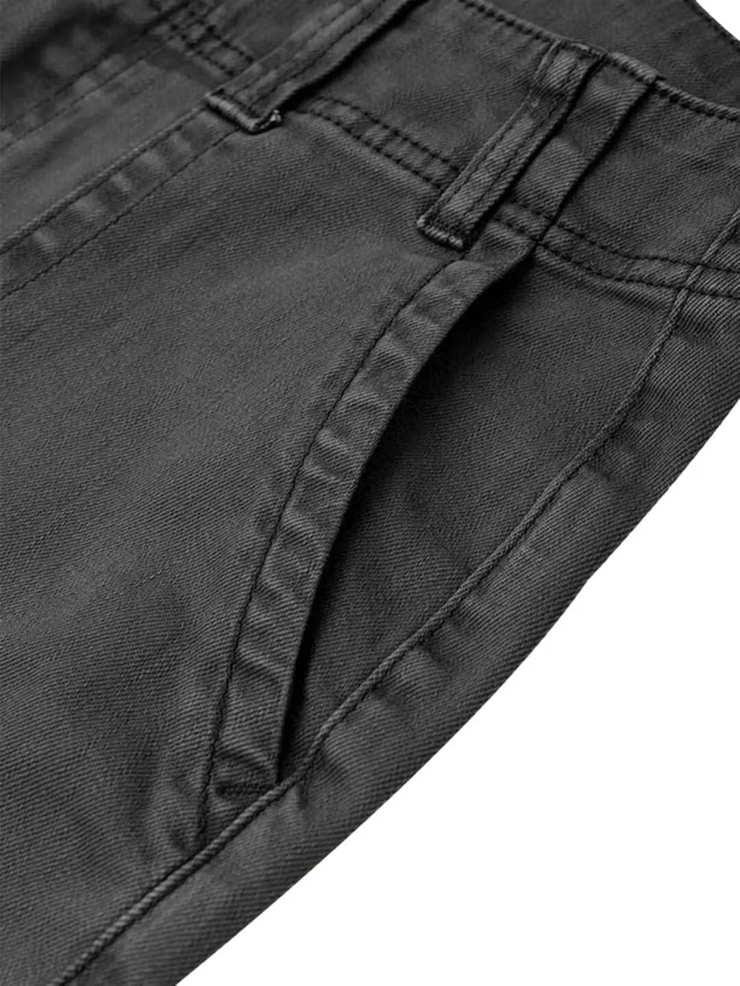 Flamingals Women's Wide Leg Jeans Mid Waist Causal Straight Leg Business Cargo Pants