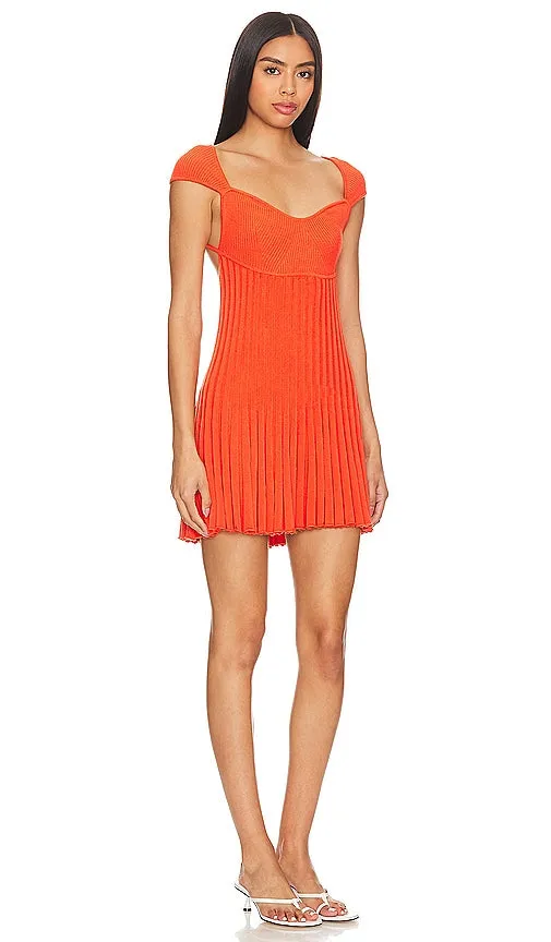 Free People Cherie Mini in Orange