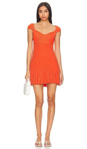 Free People Cherie Mini in Orange