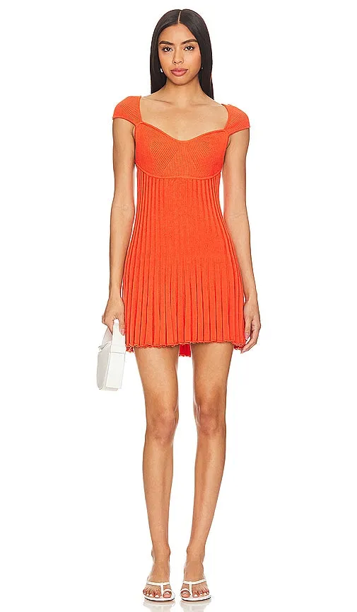 Free People Cherie Mini in Orange