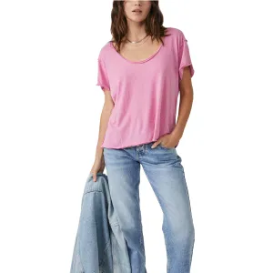 Free People Dylan Tee Aurora Pink
