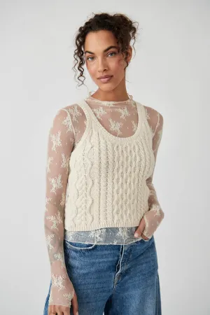 Free People High Tide Cable Tank