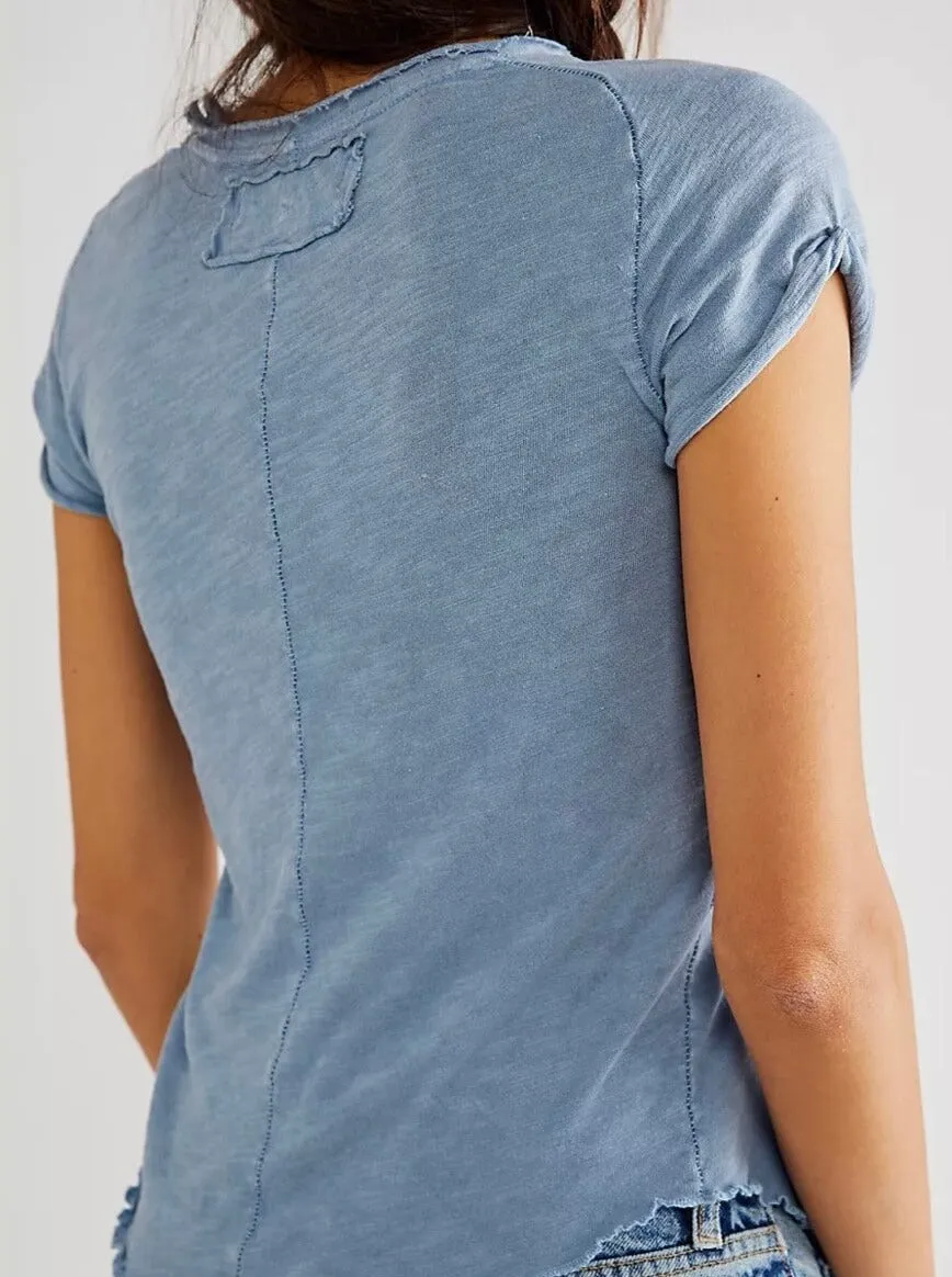 Free People We The Free Be My Baby Tee
