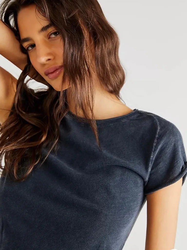 Free People We The Free Be My Baby Tee