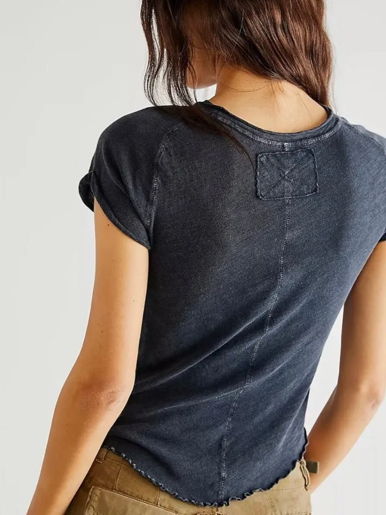 Free People We The Free Be My Baby Tee