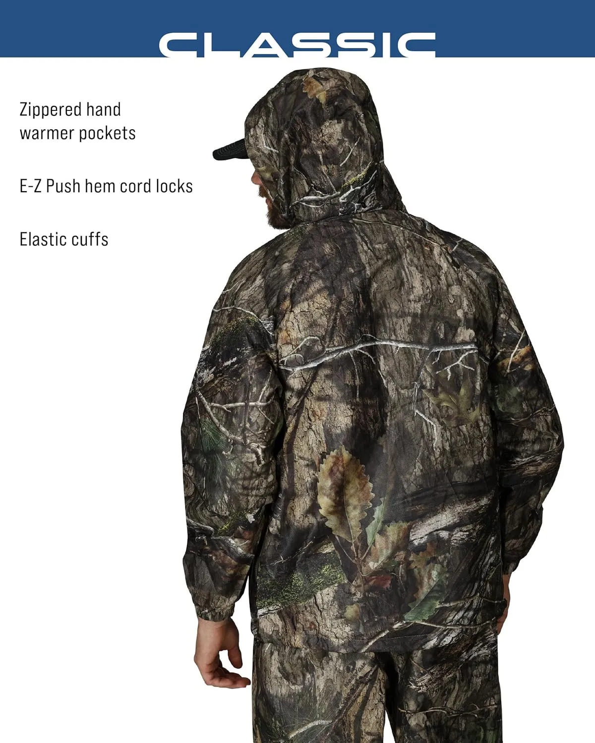 FROGG TOGGS Men's Classic Pro Action Waterproof Breathable Rain Jacket
