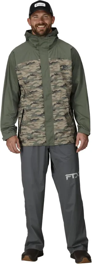 FROGG TOGGS Mens FTX Lite Rain Jacket  3-Layer Waterproof, Breathable, Stretch Comfort