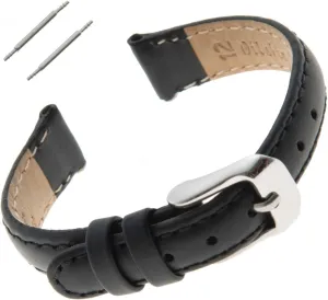 Gilden 10-14mm Water-Resistant Oilskin Leather Ladies Watch Strap MSW63