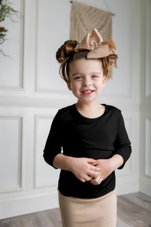 Girls' Essential 3/4 Tee