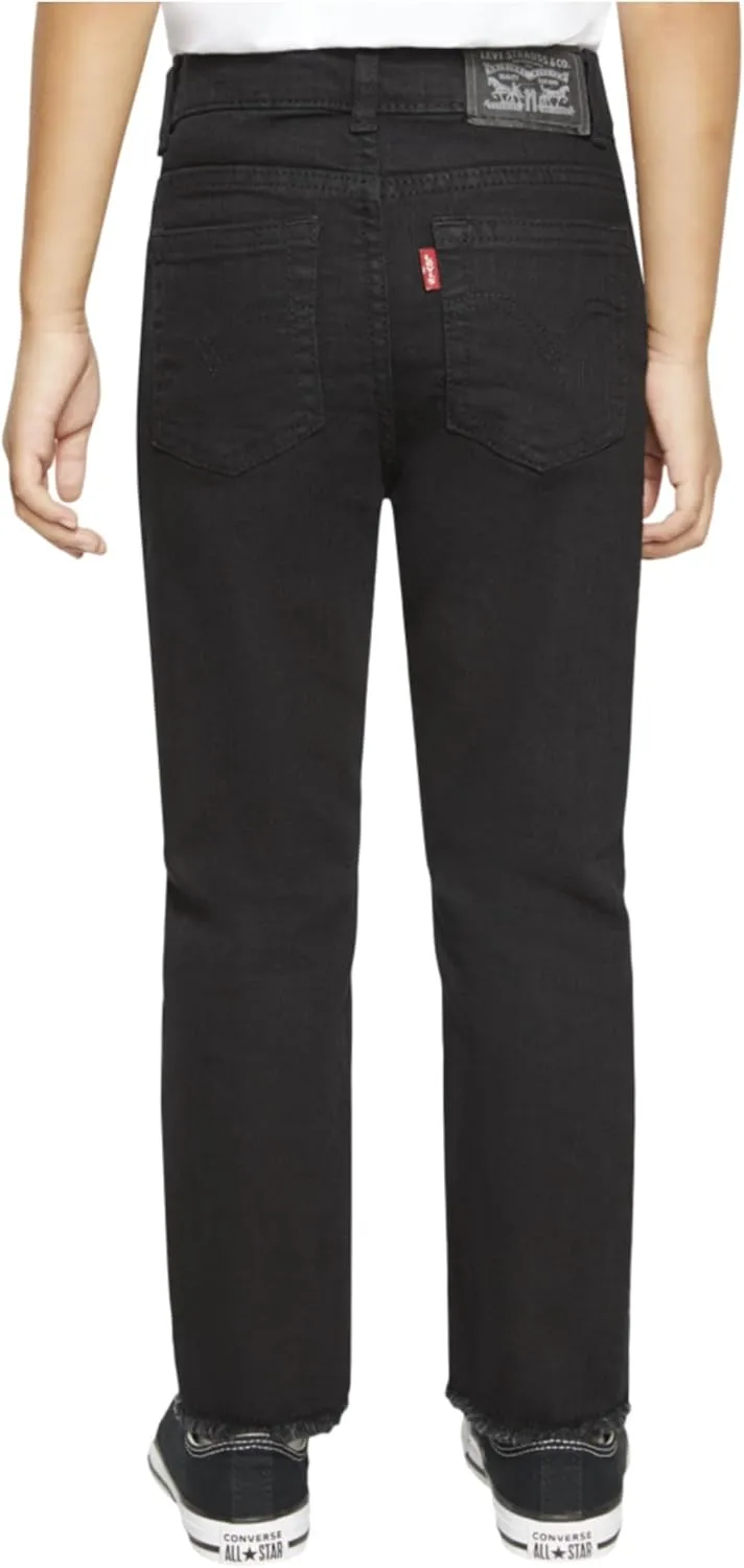 Girls' High Rise Straight Fit Jeans