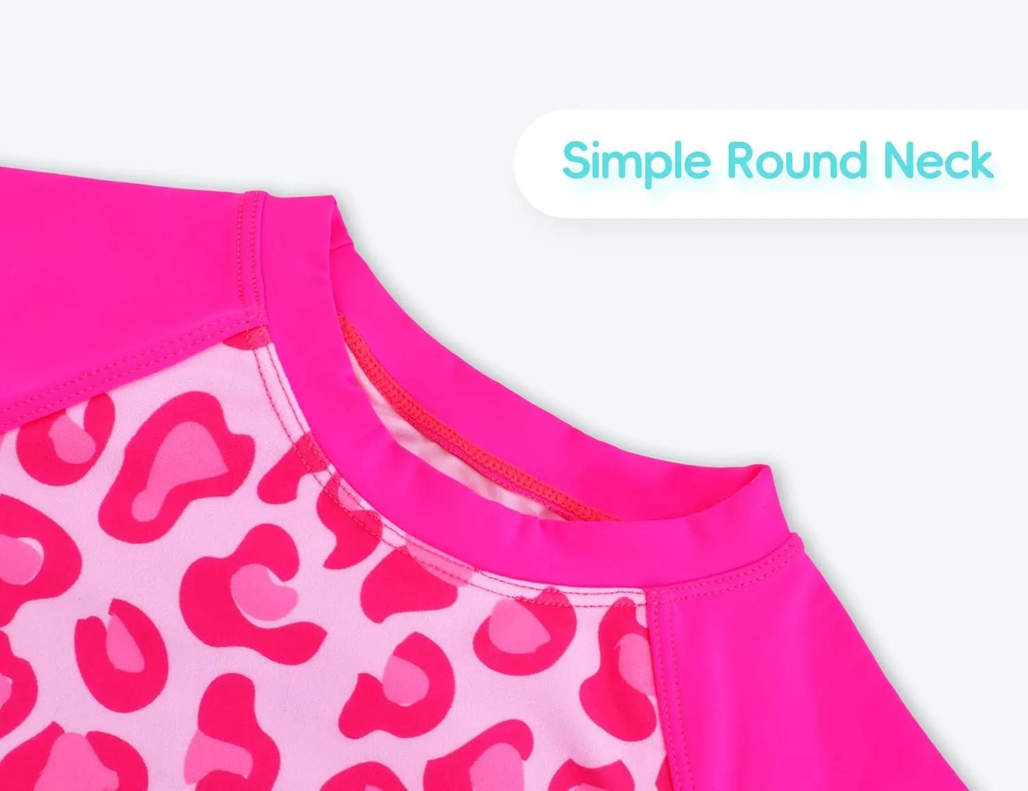 Girls Swimsuit Long Sleeve Rush Guard Bathing Suit Swimwear with Bikini Bottom Sun Protection