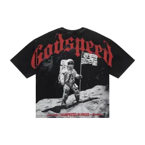 Godspeed Mens 1969? Crew Neck T-Shirt Black