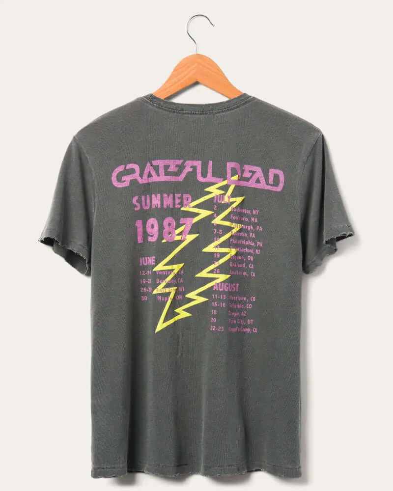 Grateful Dead Tour 1987 Vintage Tee