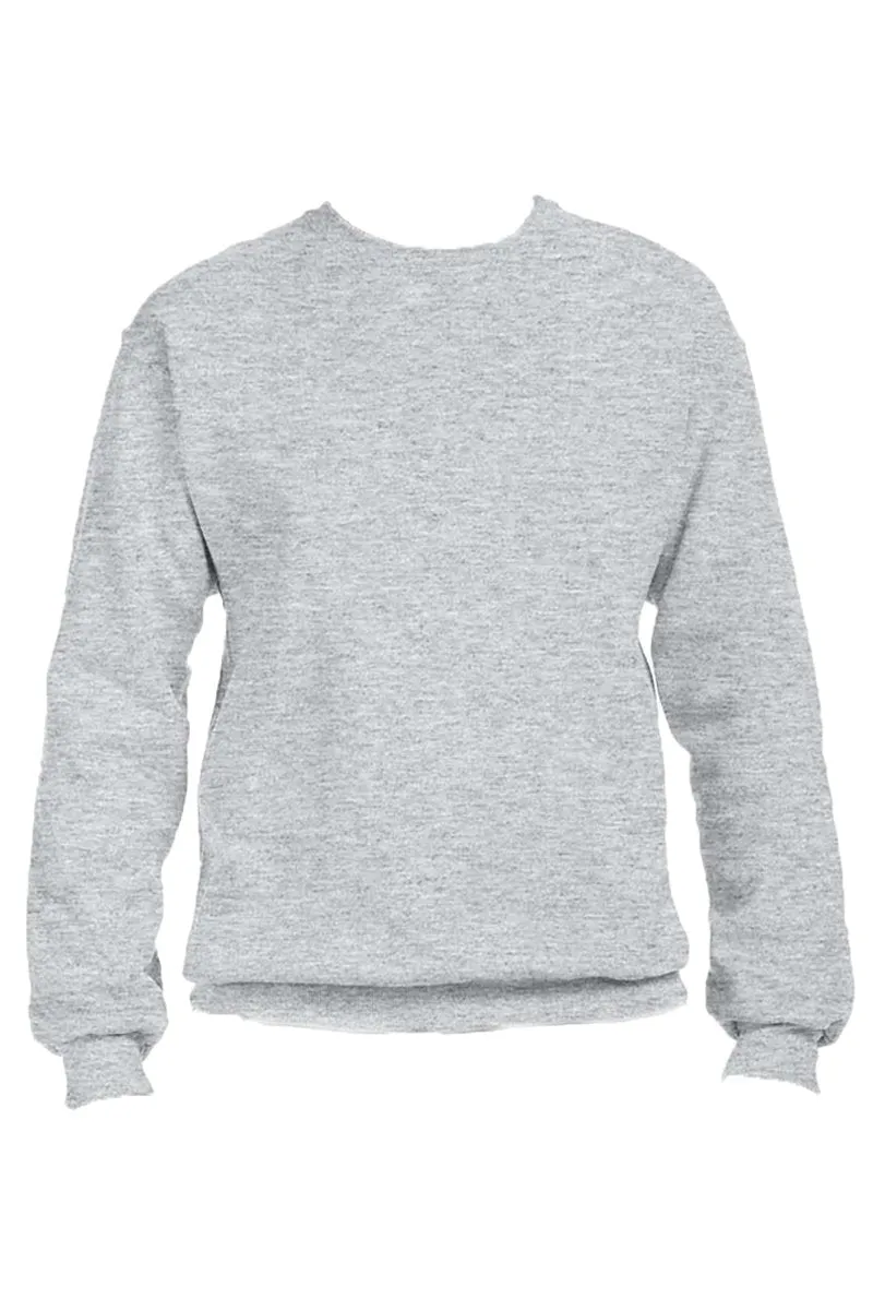 Groovy Game Day Orange And Black Unisex NuBlend Crew Sweatshirt