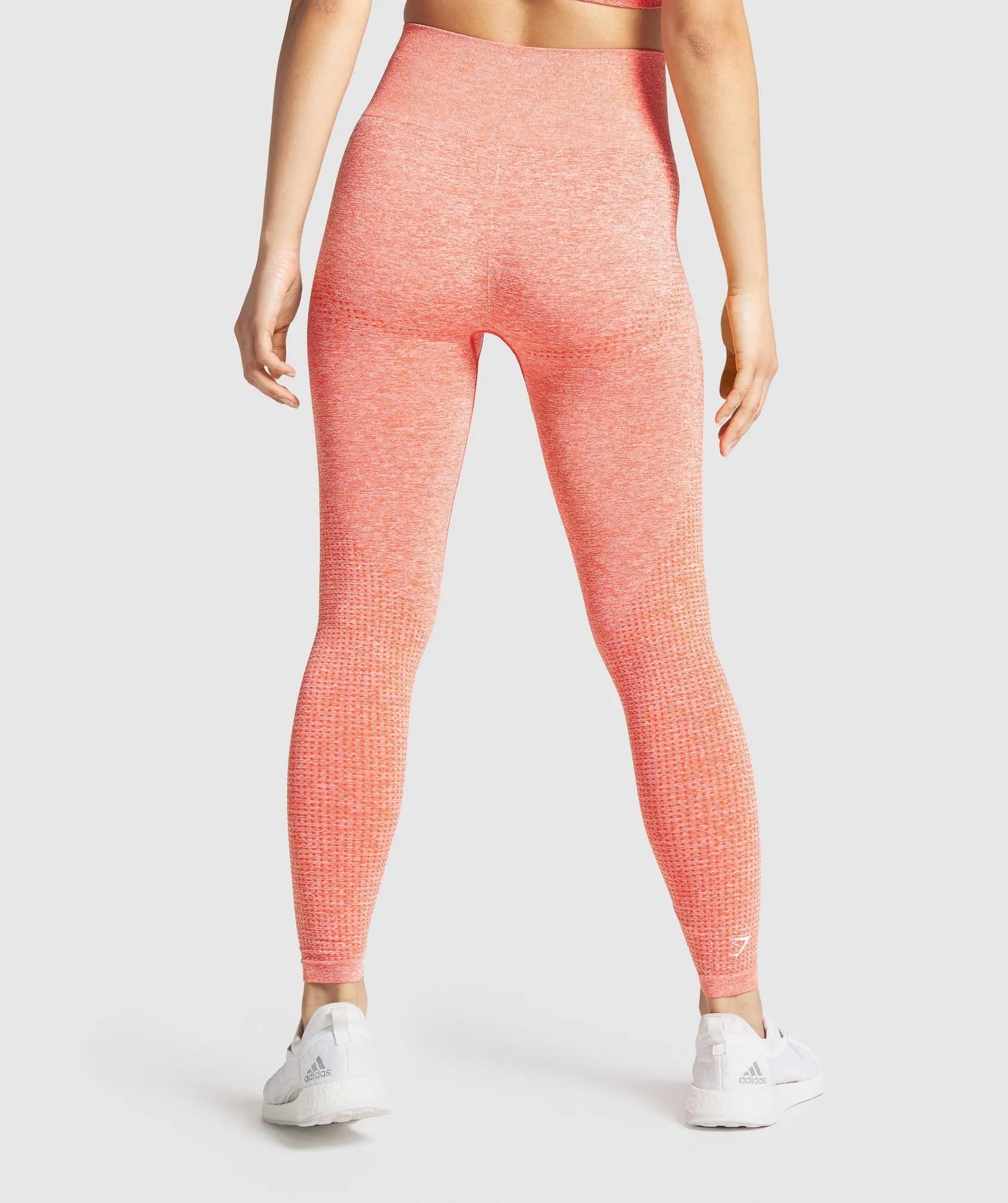 Gymshark Vital Seamless Leggings - Orange Marl