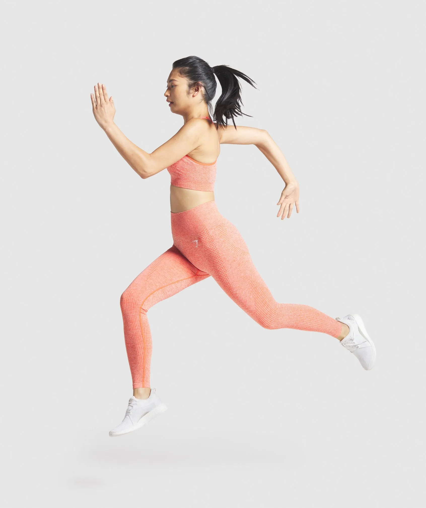 Gymshark Vital Seamless Leggings - Orange Marl