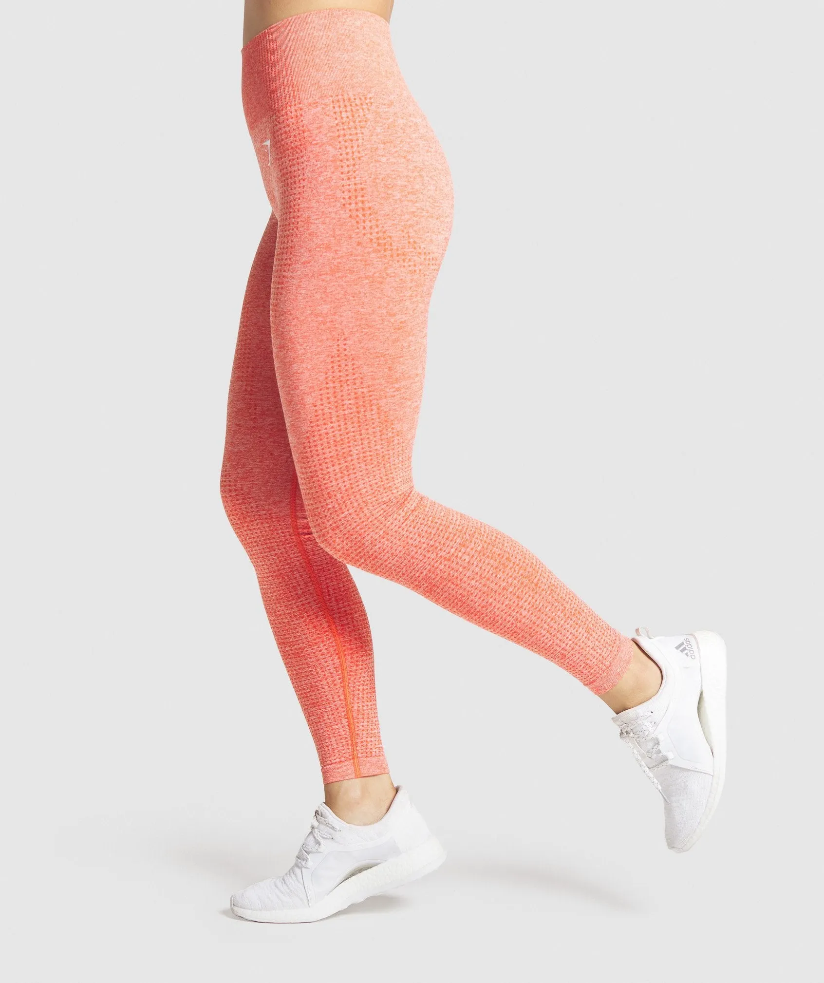 Gymshark Vital Seamless Leggings - Orange Marl