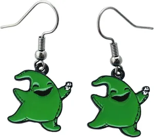 Halloween Christmas Horror Earrings Stud, Cute Zinc Alloy Dog Ear Stud for Women and Men