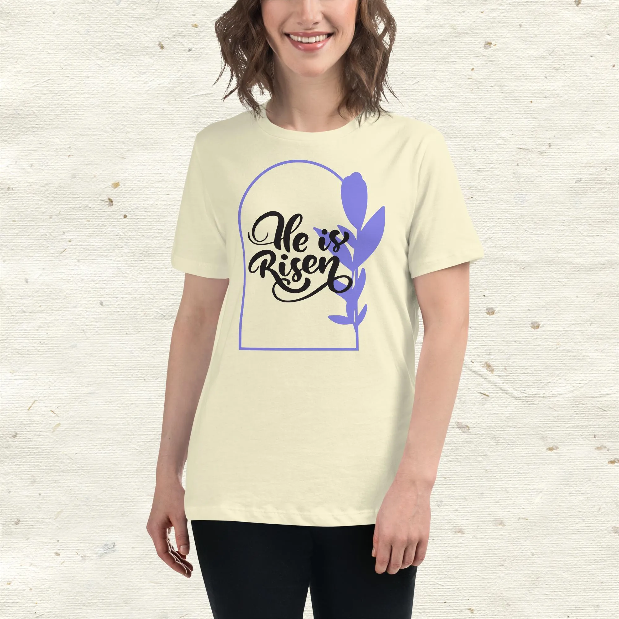 He Is Risen Women's Relaxed T-Shirt