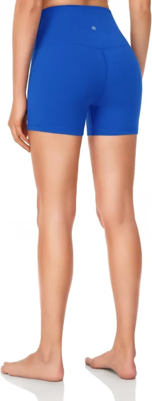 HeyNuts Essential/Workout Pro Biker Shorts for Women, High Waisted Workout Gym Compression Yoga Spandex Shorts 4''/ 6''/ 8''
