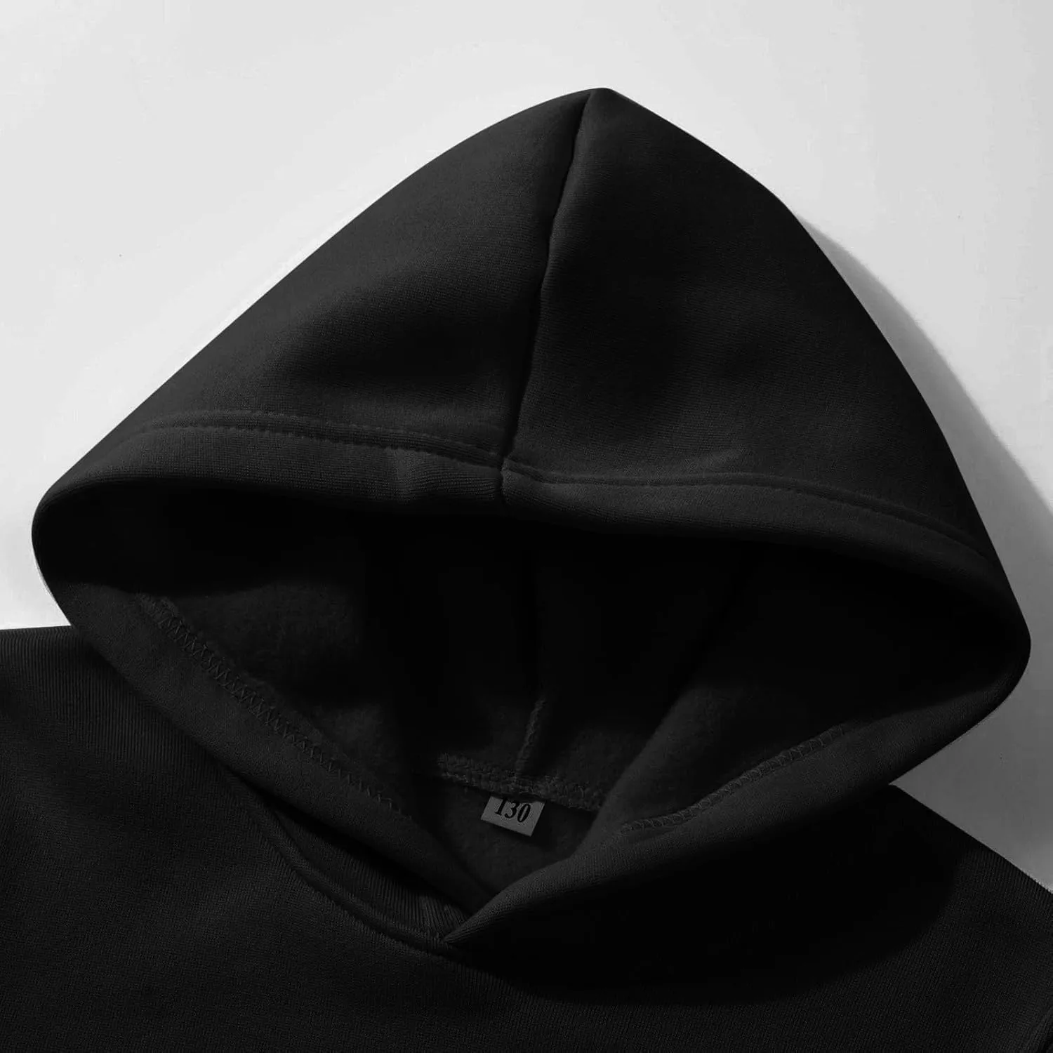 High Land Cow Girls Oversized Hoodie Shirts Dressy Casual Gradient Cute Hooded Pullover Tops Loose Kid Preppy Clothes