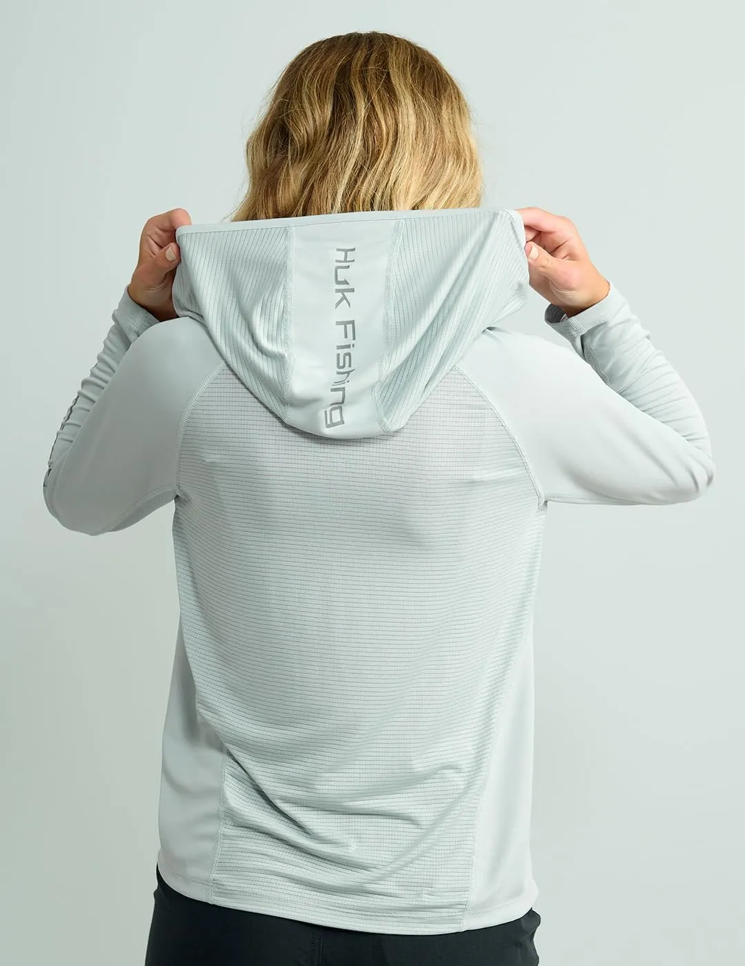 HUK Icon X Hoodie, Fishing Shirt with Sun Protection for Women
