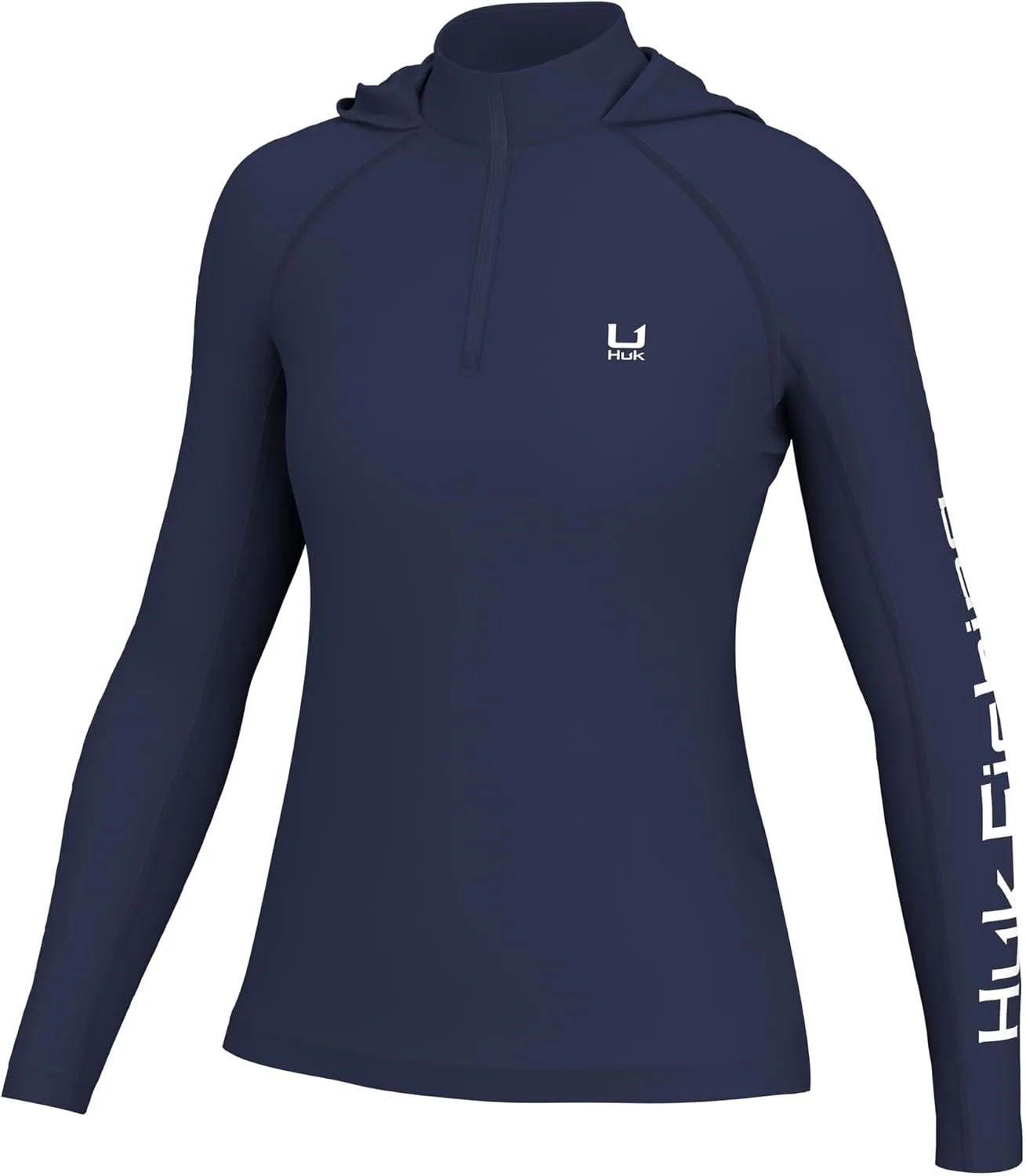 HUK Icon X Hoodie, Fishing Shirt with Sun Protection for Women
