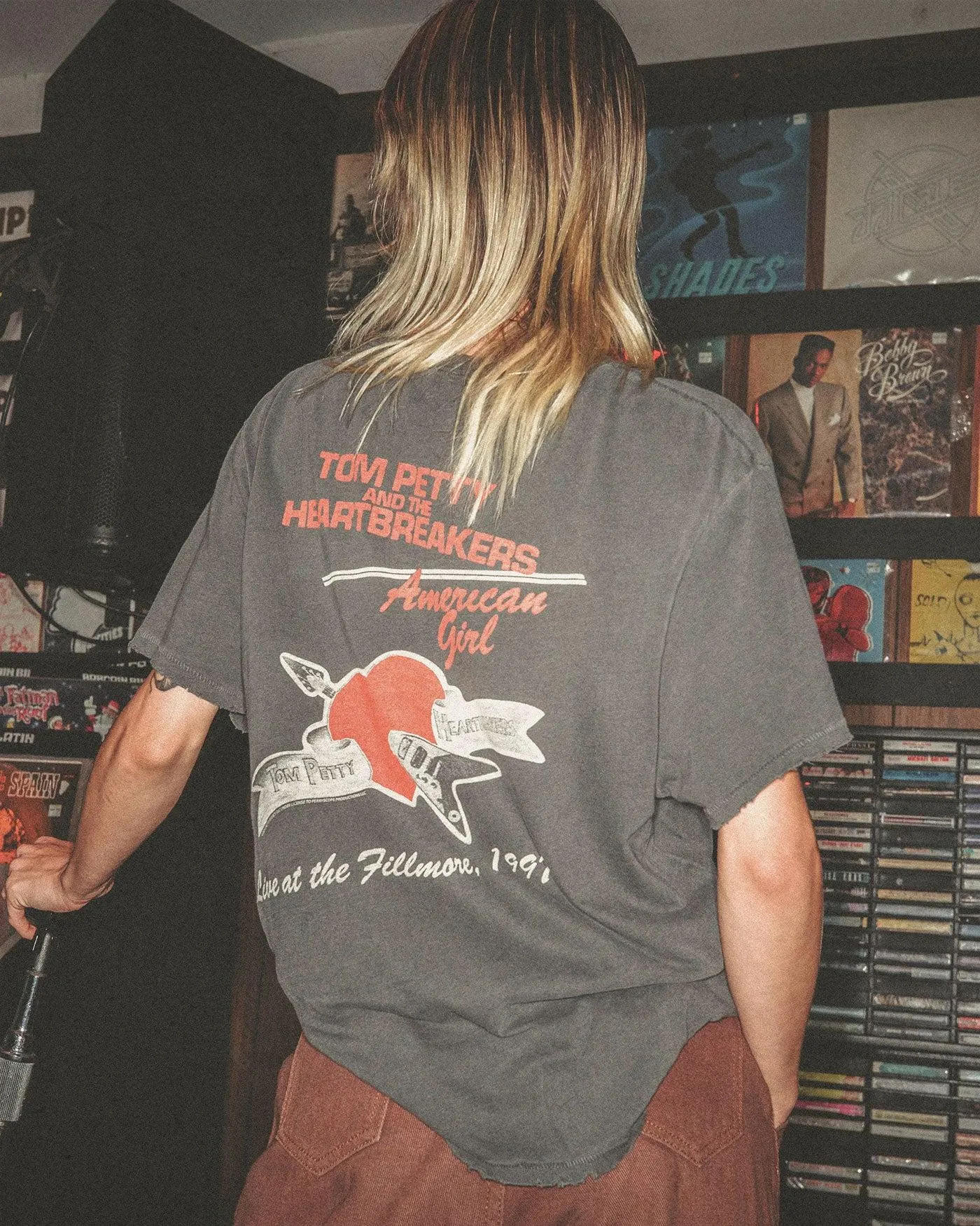 JUNK FOOD Tom Petty American Girl Vintage Tee