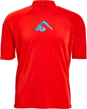 Kanu Surf Men's Abacos Rashguard UPF 50  Sun Protection Swim Shirts Rash Guard