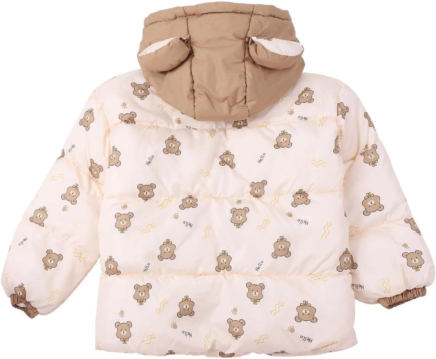 Kids Toddler Baby Girls Boys Winter Warm Thick Solid Cotton Long Sleeve Padded Jacket Coat Clothes Kid Jackets for