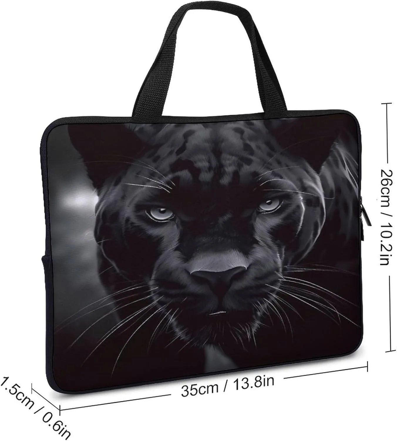 Laptop Bag Ultrathin Animal AA Printing Laptop Carrying Case Portability Messenger Bags For Work Travel