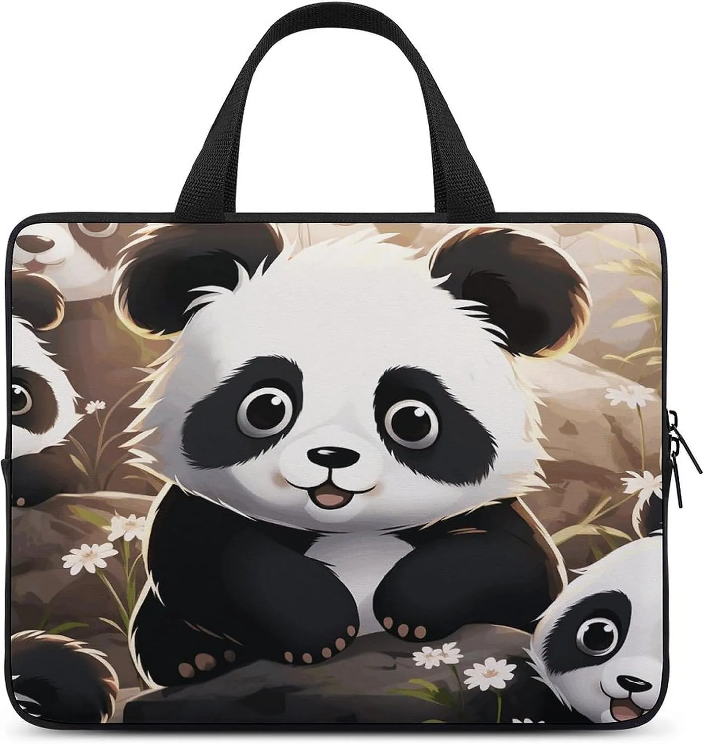 Laptop Bag Ultrathin Animal Printing Laptop Carrying Case Portability Messenger Bags For Work Travel