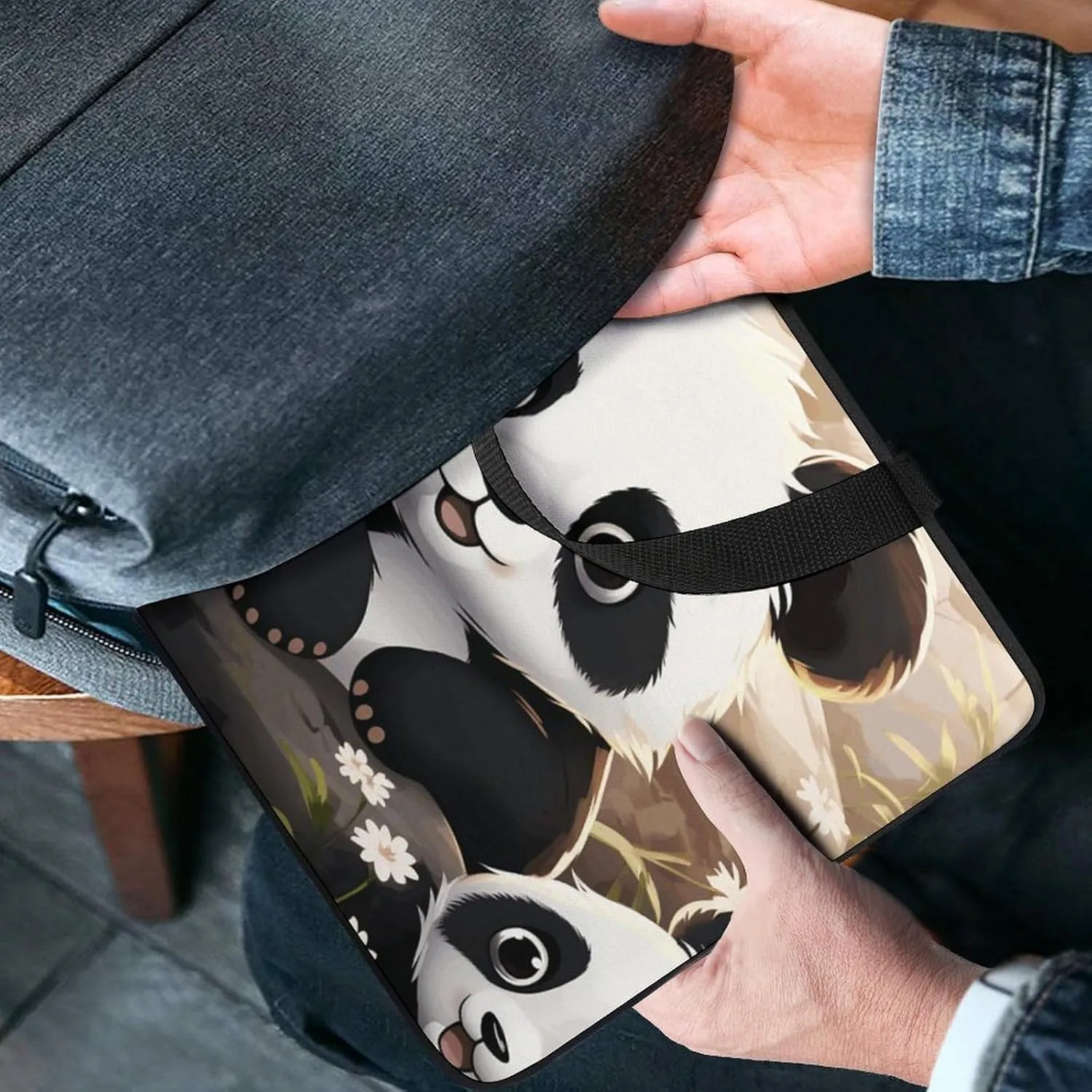 Laptop Bag Ultrathin Animal Printing Laptop Carrying Case Portability Messenger Bags For Work Travel