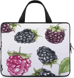 Laptop Bag Ultrathin Fruit Pattern Printing Laptop Carrying Case Portability Messenger Bags For Work Travel