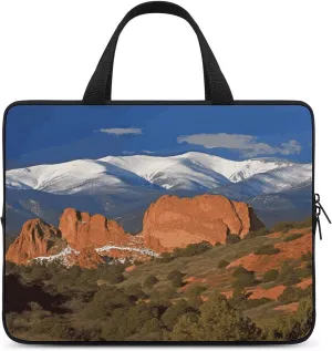 Laptop Bag Ultrathin Pikes Colorado Printing Laptop Carrying Case Portability Messenger Bags For Work Travel