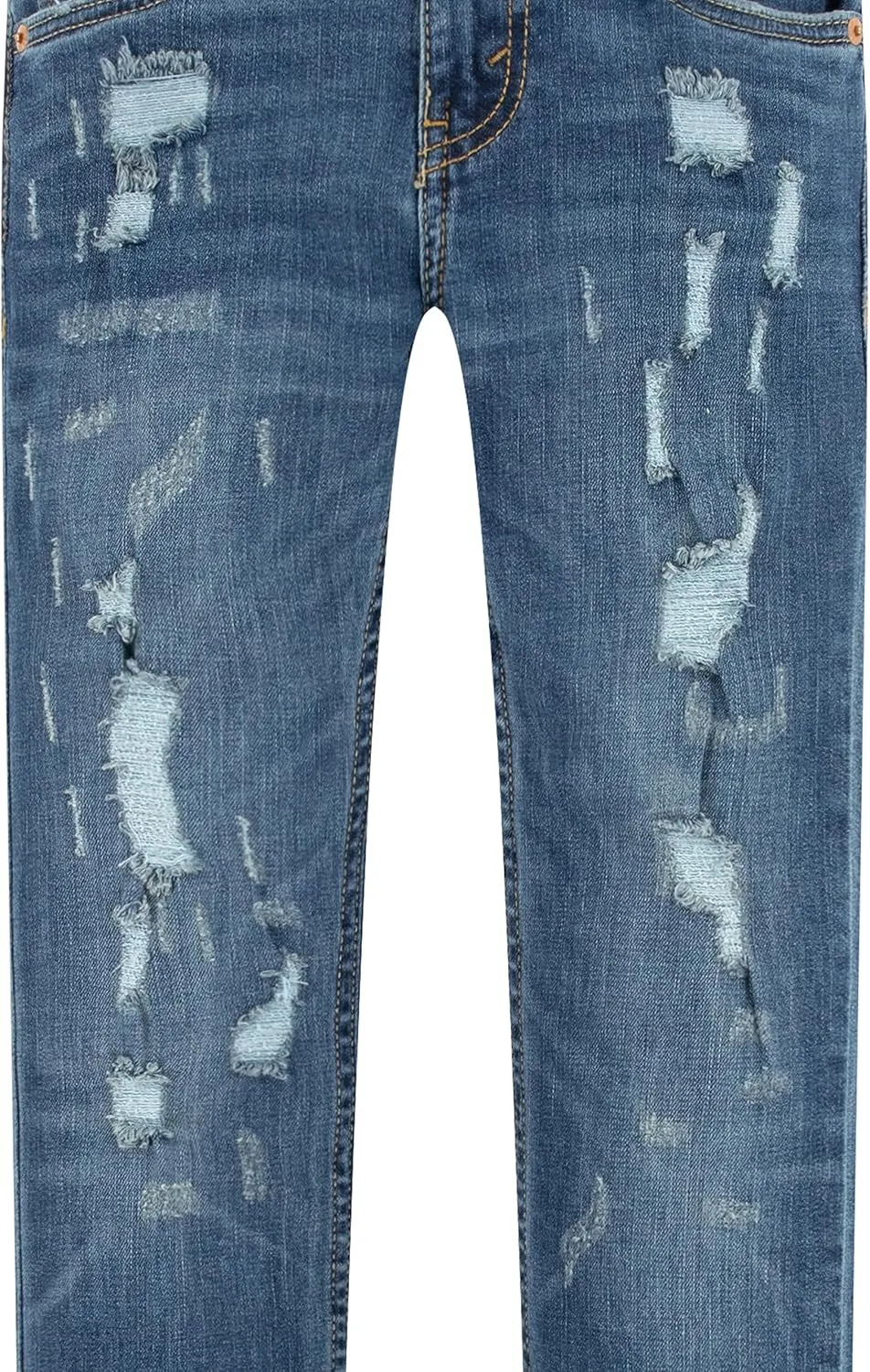 Levi's Boys' 510 Skinny Fit Destructed Jeans