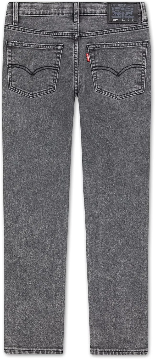 Levi's Boys' 510 Skinny Fit Destructed Jeans