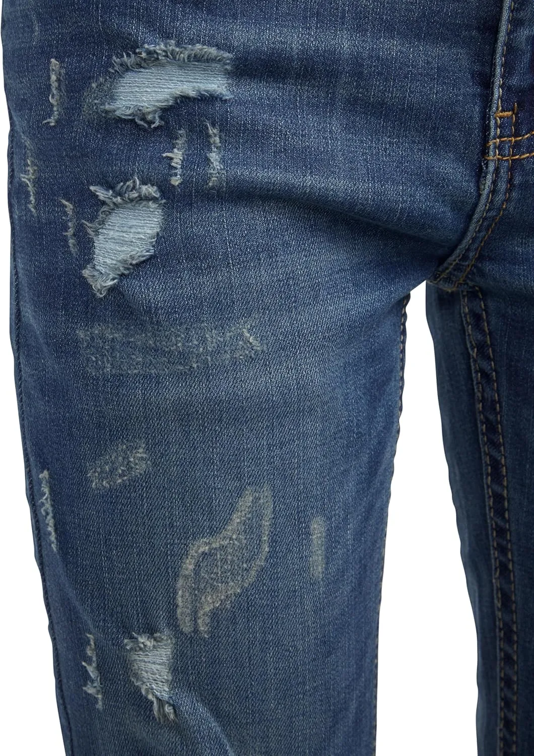 Levi's Boys' 510 Skinny Fit Destructed Jeans