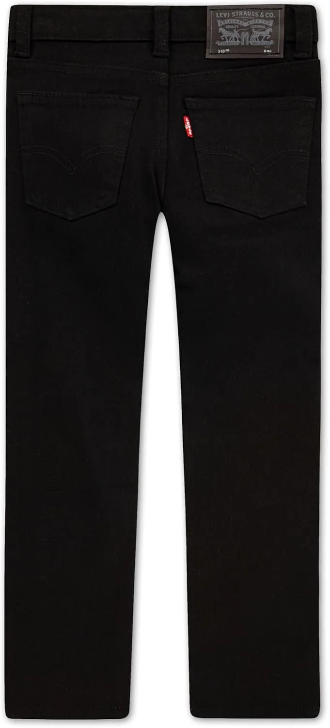 Levi's Boys' 510 Skinny Fit Destructed Jeans