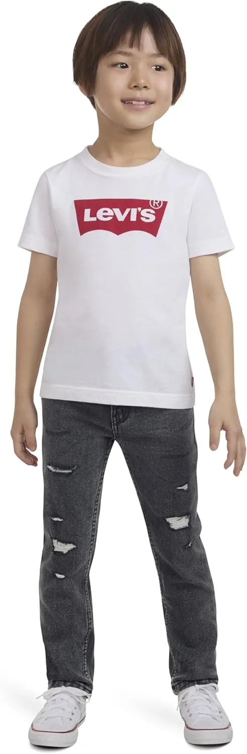 Levi's Boys' 510 Skinny Fit Destructed Jeans
