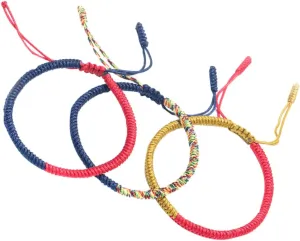 LIFKOME Elegant Handmade Bracelets Style Woven for Women Fashion Accessory 3pcs