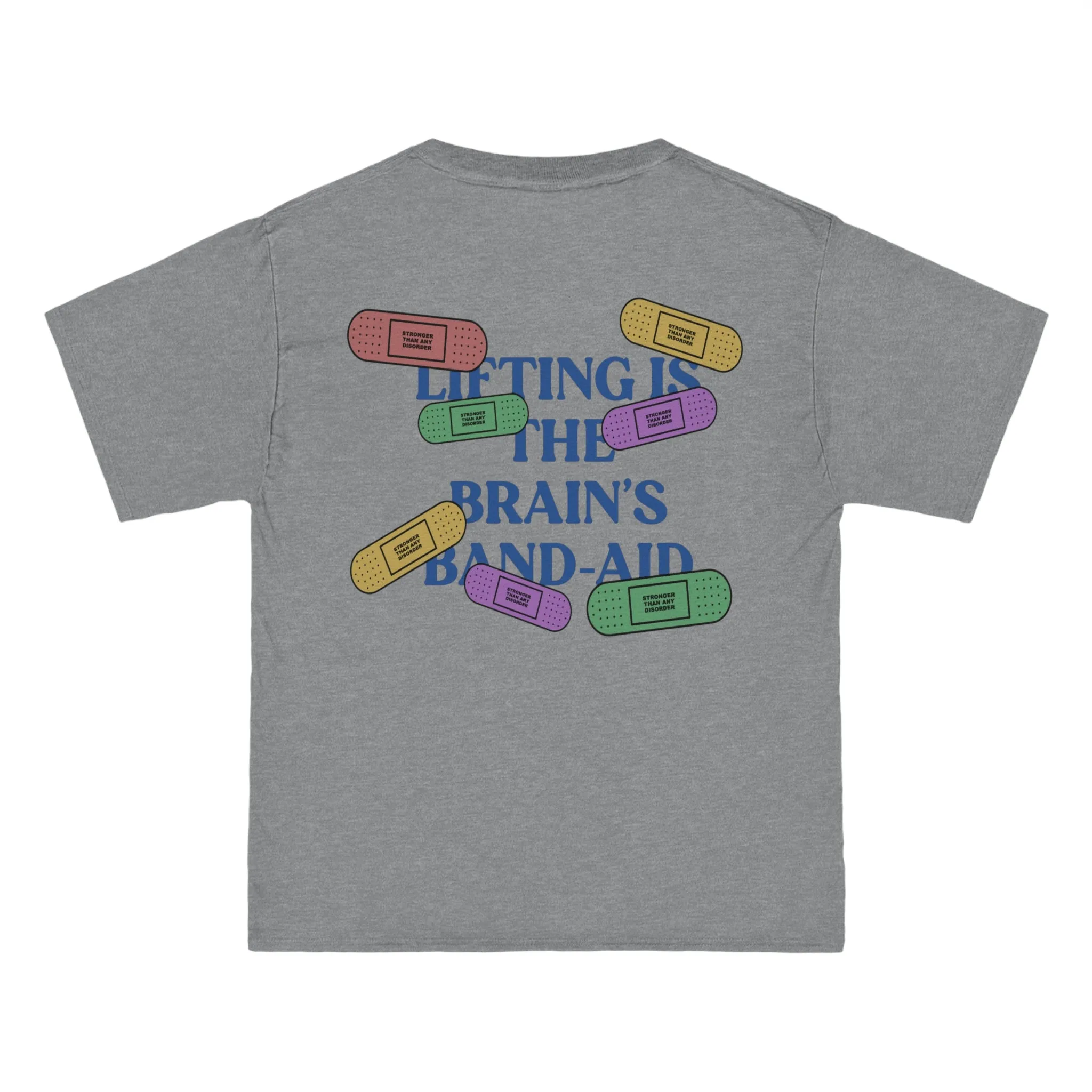 LIFTING IS THE BRAIN’S BAND-AID- TEE