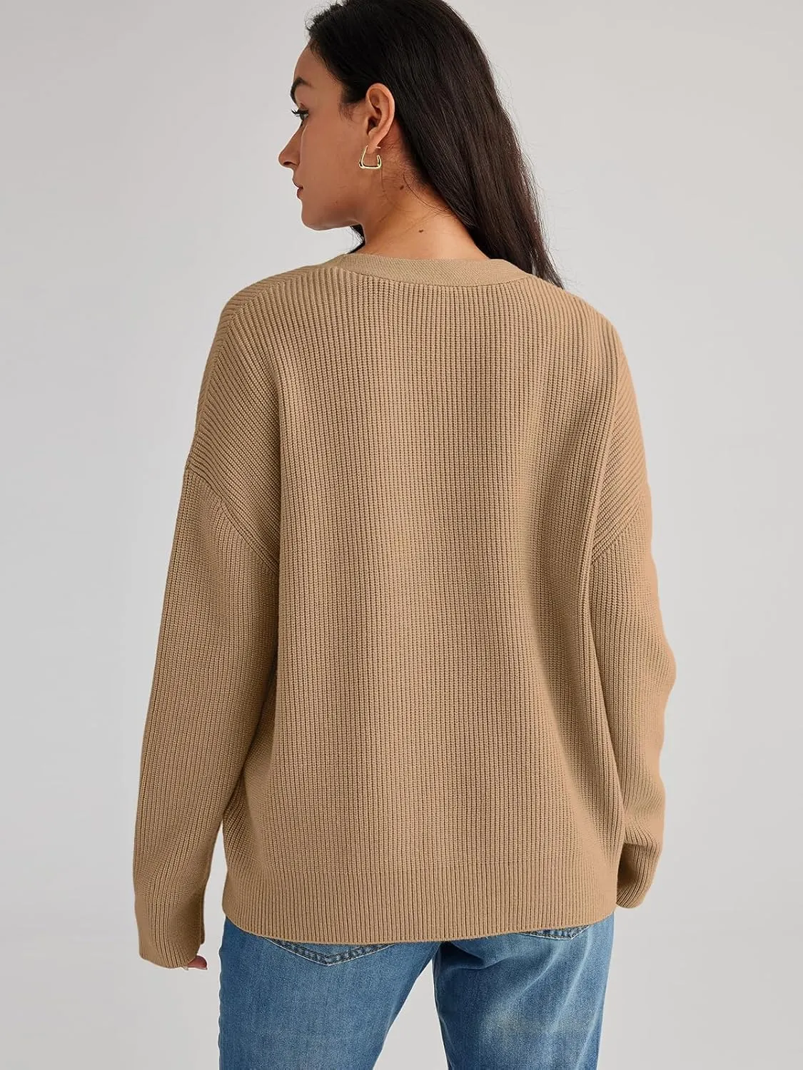 LILLUSORY Cardigan Sweaters for Women 2025 Summer Fashion Oversized Lightweight Sweater Knit Work Jacket Outfits Clothes