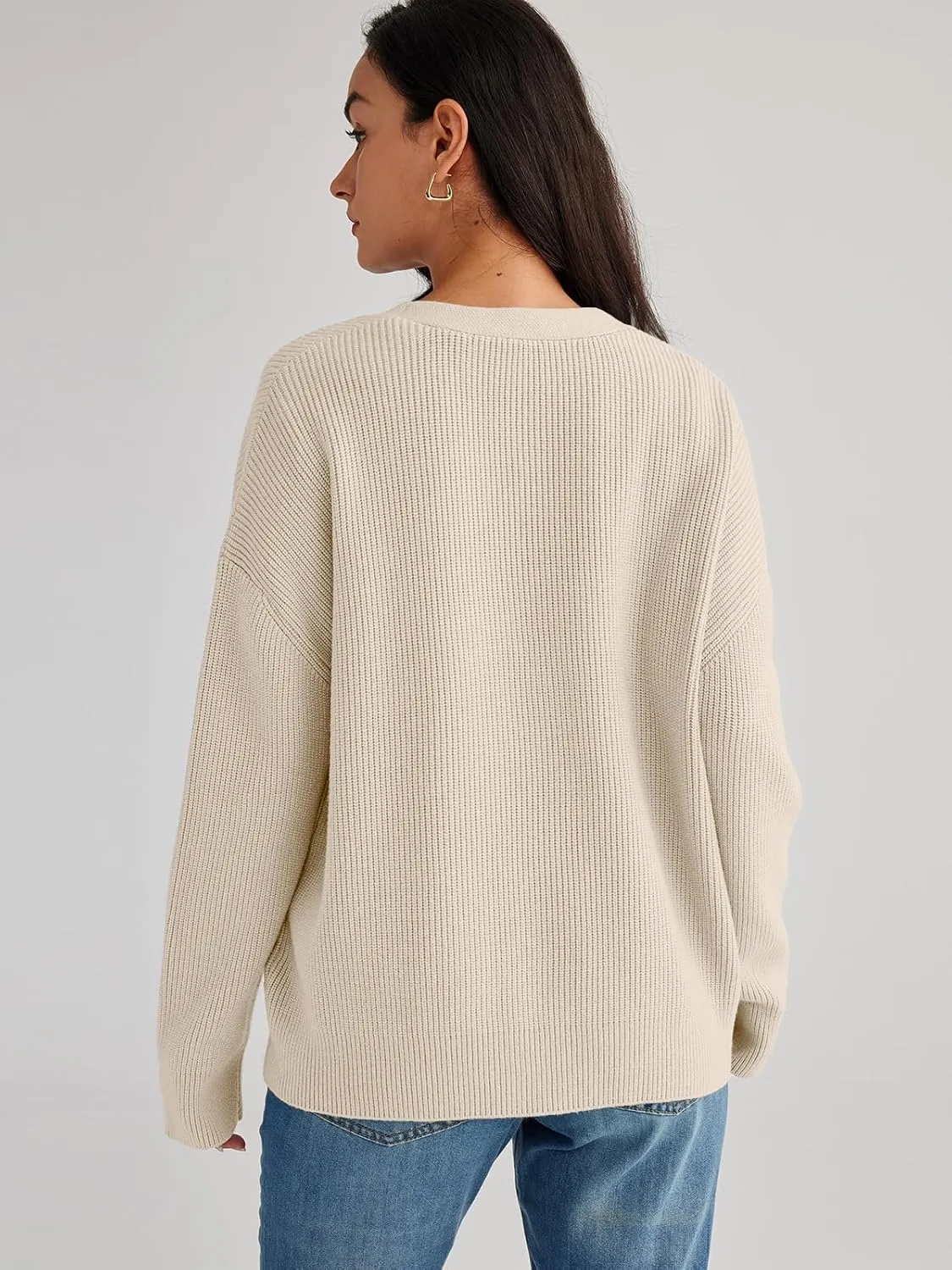 LILLUSORY Cardigan Sweaters for Women 2025 Summer Fashion Oversized Lightweight Sweater Knit Work Jacket Outfits Clothes