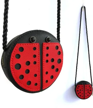 Little Girl Purses Cute Ladybug Shoulder Messenger Bag Accessories Dress 4.13 * 1.65 inches(10.5 * 4.2cm)