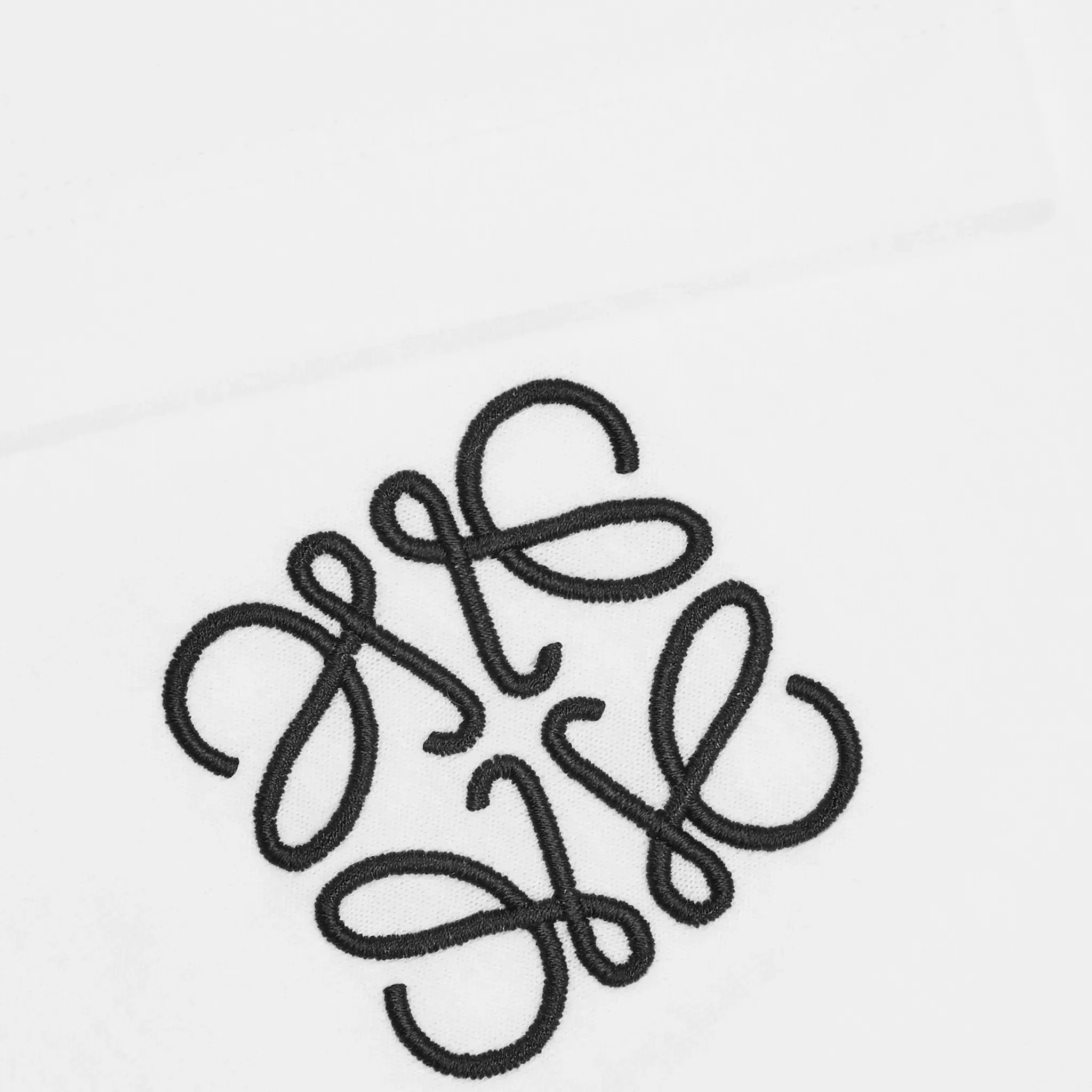 Loewe Anagram Chest Logo White T Shirt