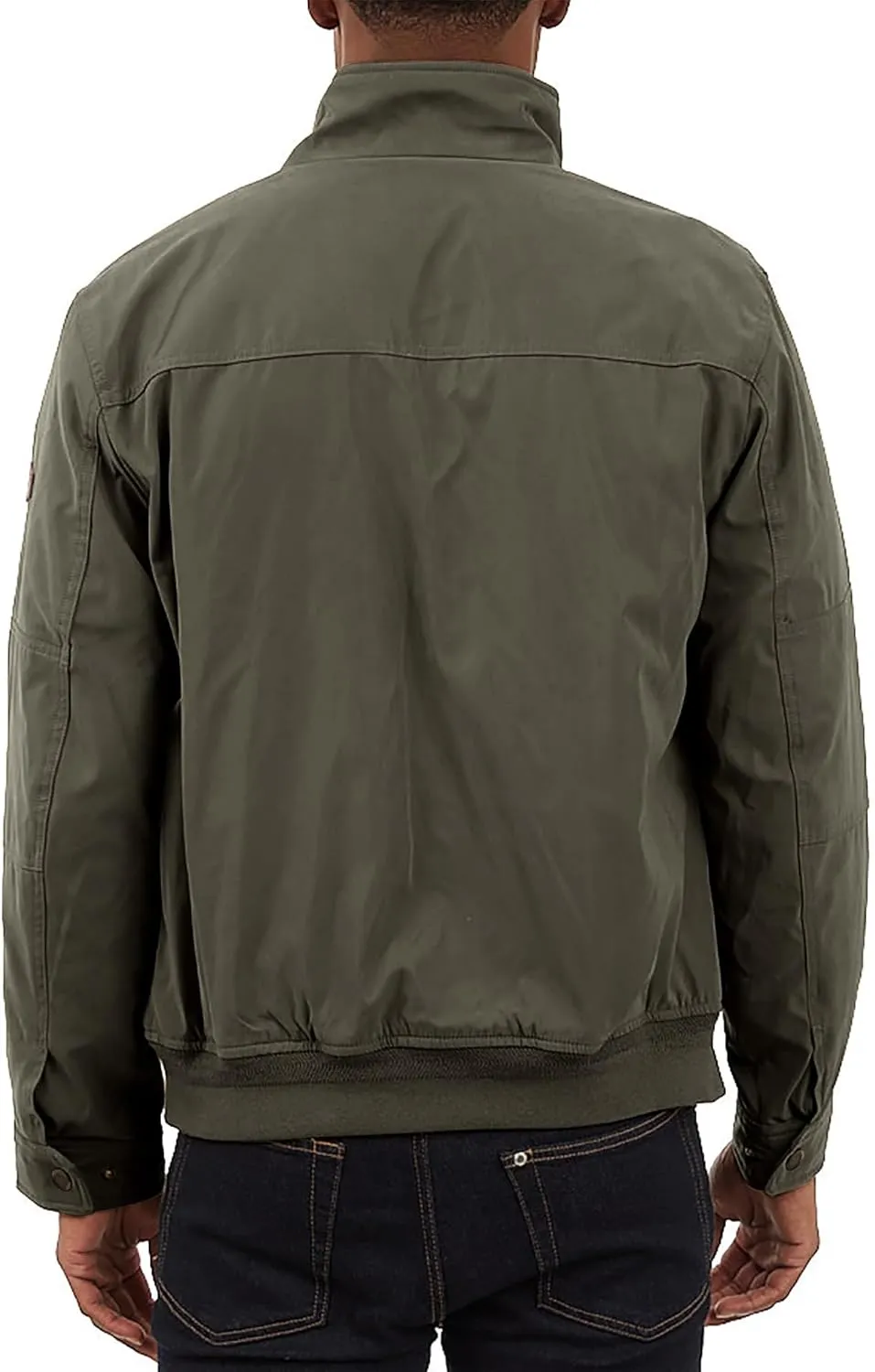 LONDON FOG Men's Microfiber Bomber Jacket