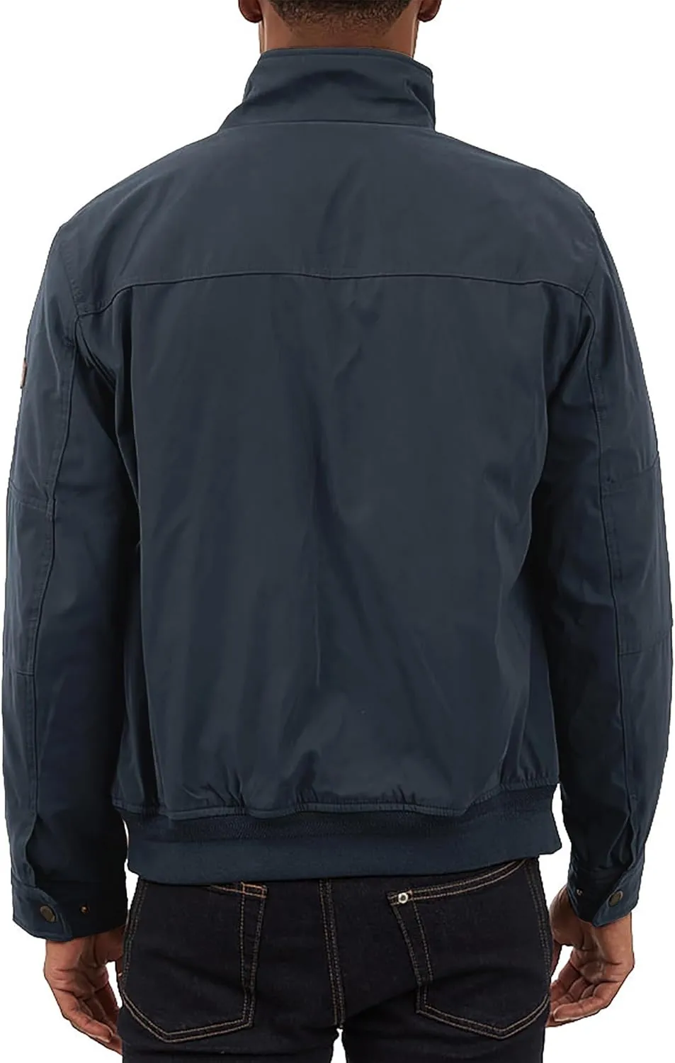 LONDON FOG Men's Microfiber Bomber Jacket